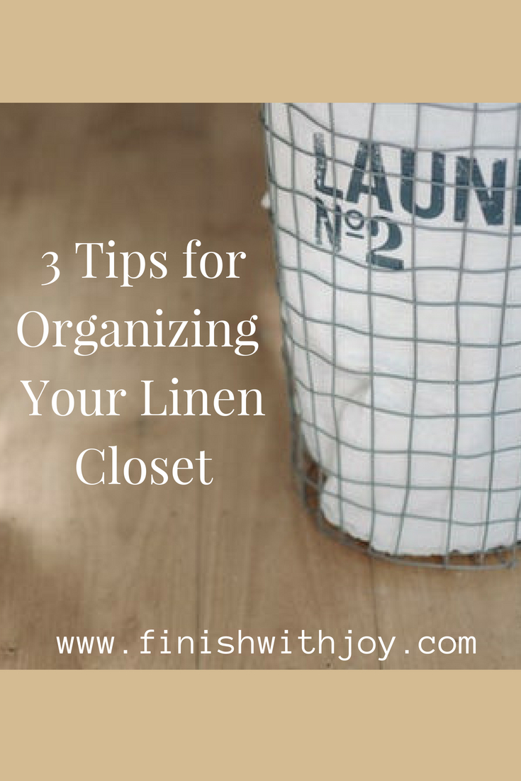 3 Tips for Organizing Your Linen Closet