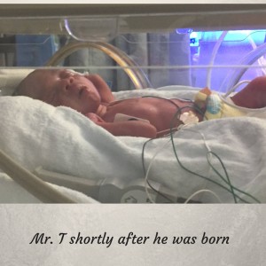 Mr. T shortly after he was born